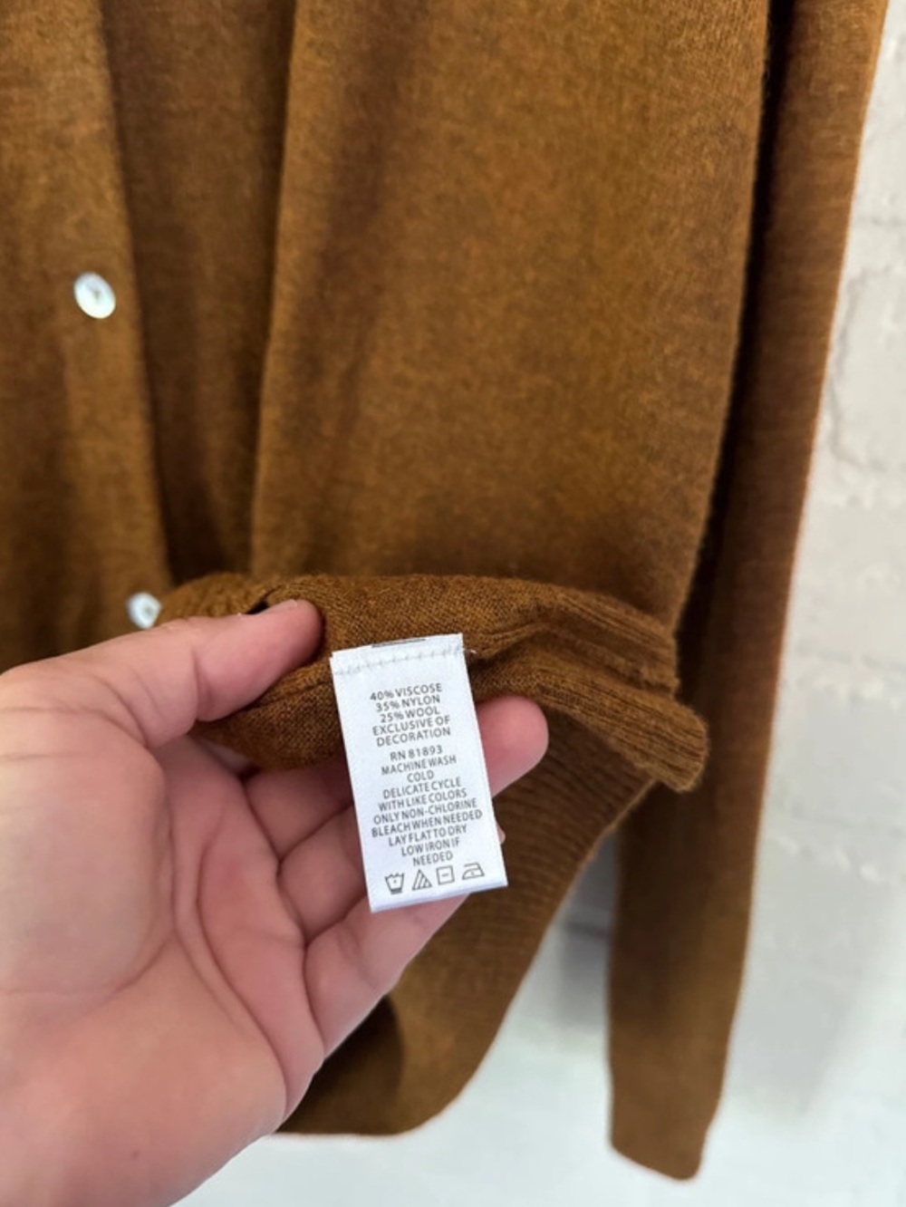 Liz Claiborne cardigan knit sweater new - Picture 2 of 4